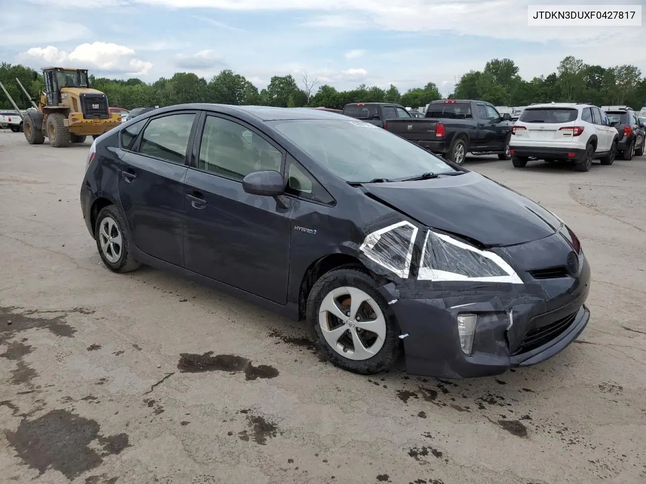 2015 Toyota Prius VIN: JTDKN3DUXF0427817 Lot: 62697325