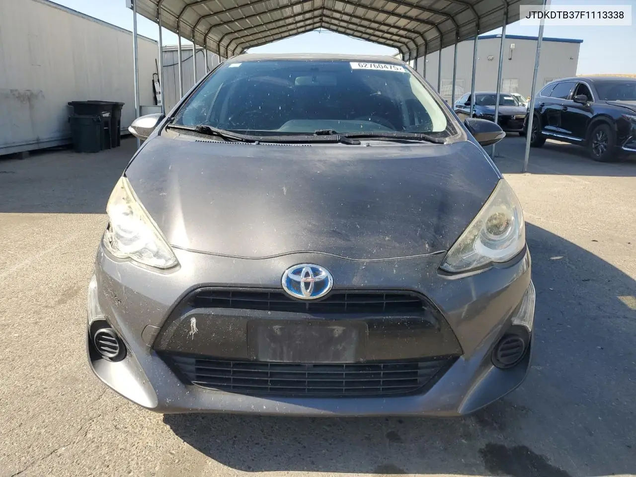 2015 Toyota Prius C VIN: JTDKDTB37F1113338 Lot: 62760475
