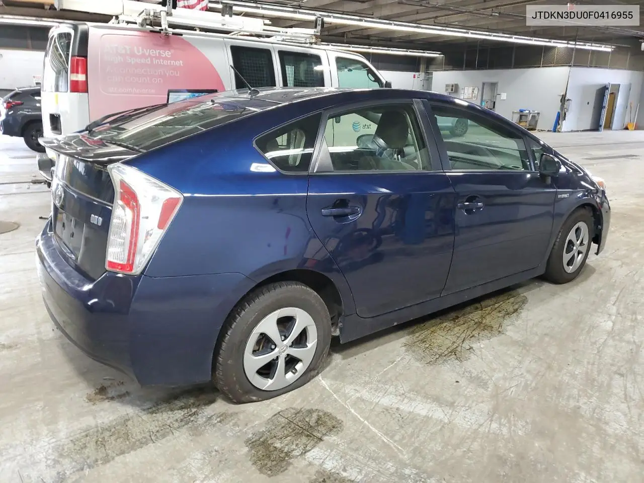 2015 Toyota Prius VIN: JTDKN3DU0F0416955 Lot: 63142845