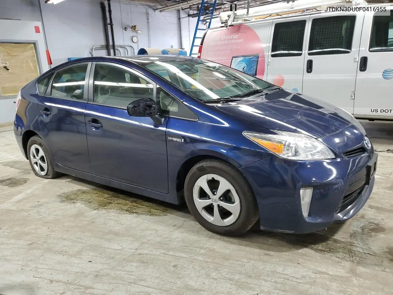 2015 Toyota Prius VIN: JTDKN3DU0F0416955 Lot: 63142845