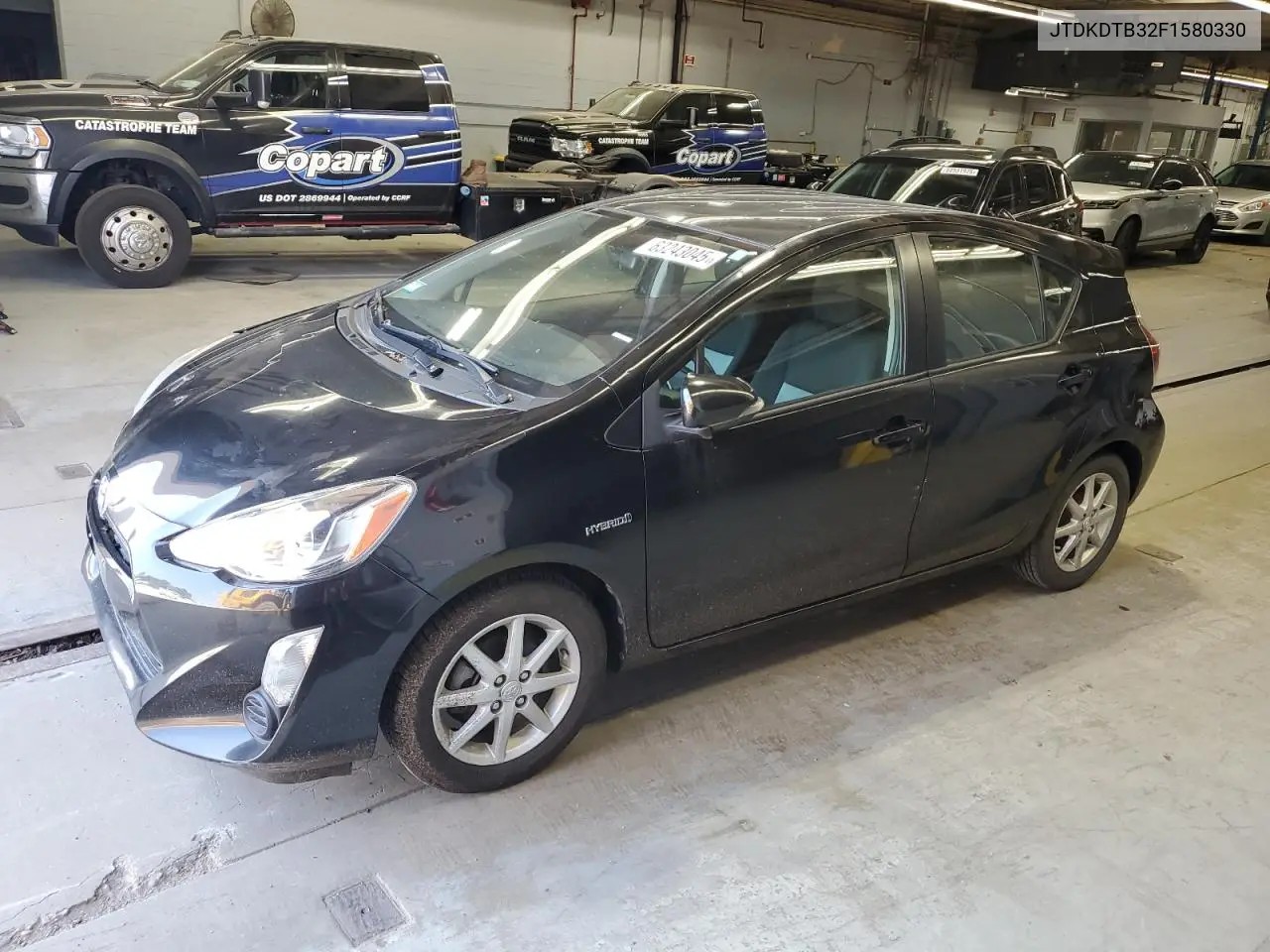 2015 Toyota Prius C VIN: JTDKDTB32F1580330 Lot: 63243045