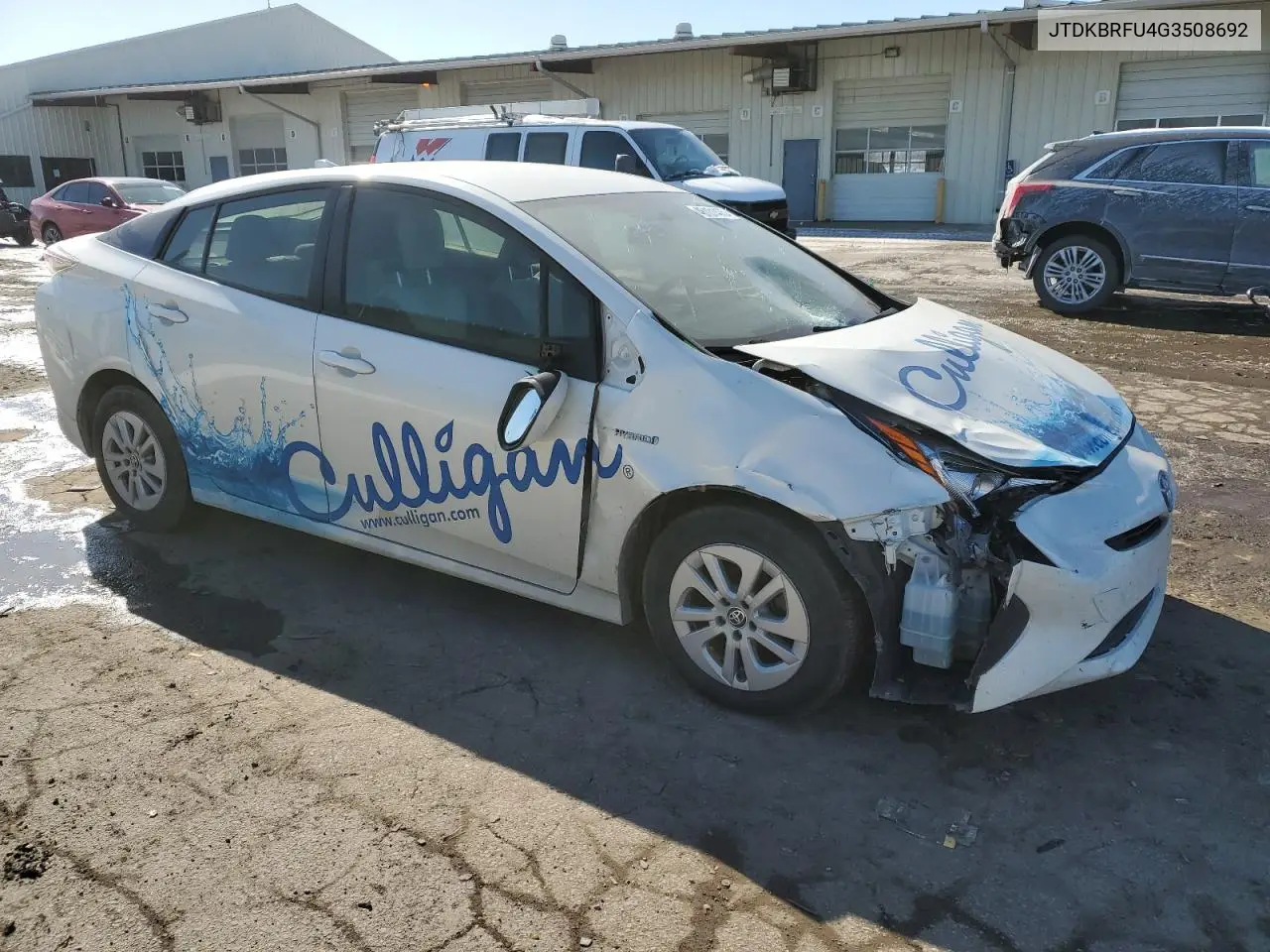 2016 Toyota Prius VIN: JTDKBRFU4G3508692 Lot: 46131475