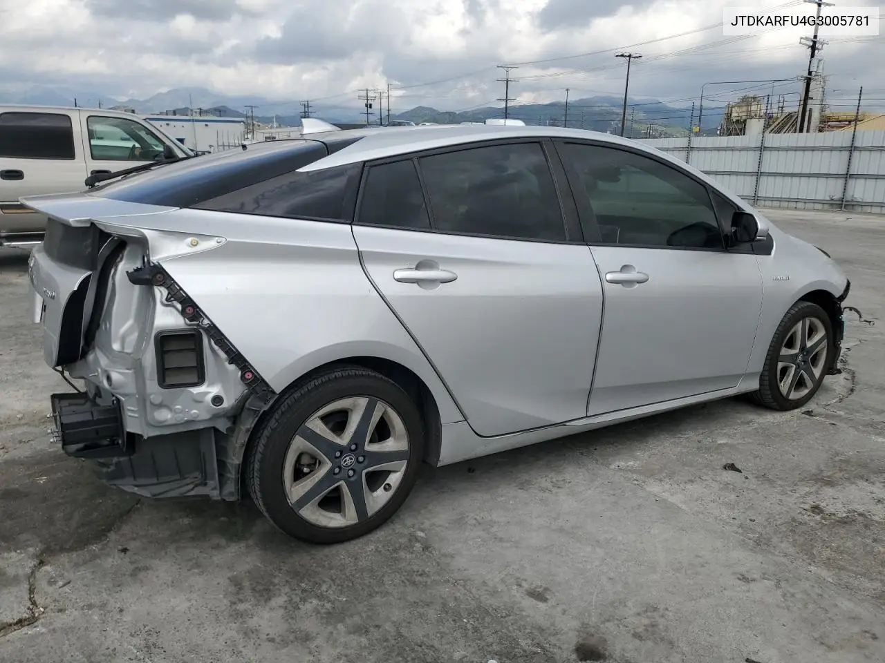 2016 Toyota Prius VIN: JTDKARFU4G3005781 Lot: 50961165