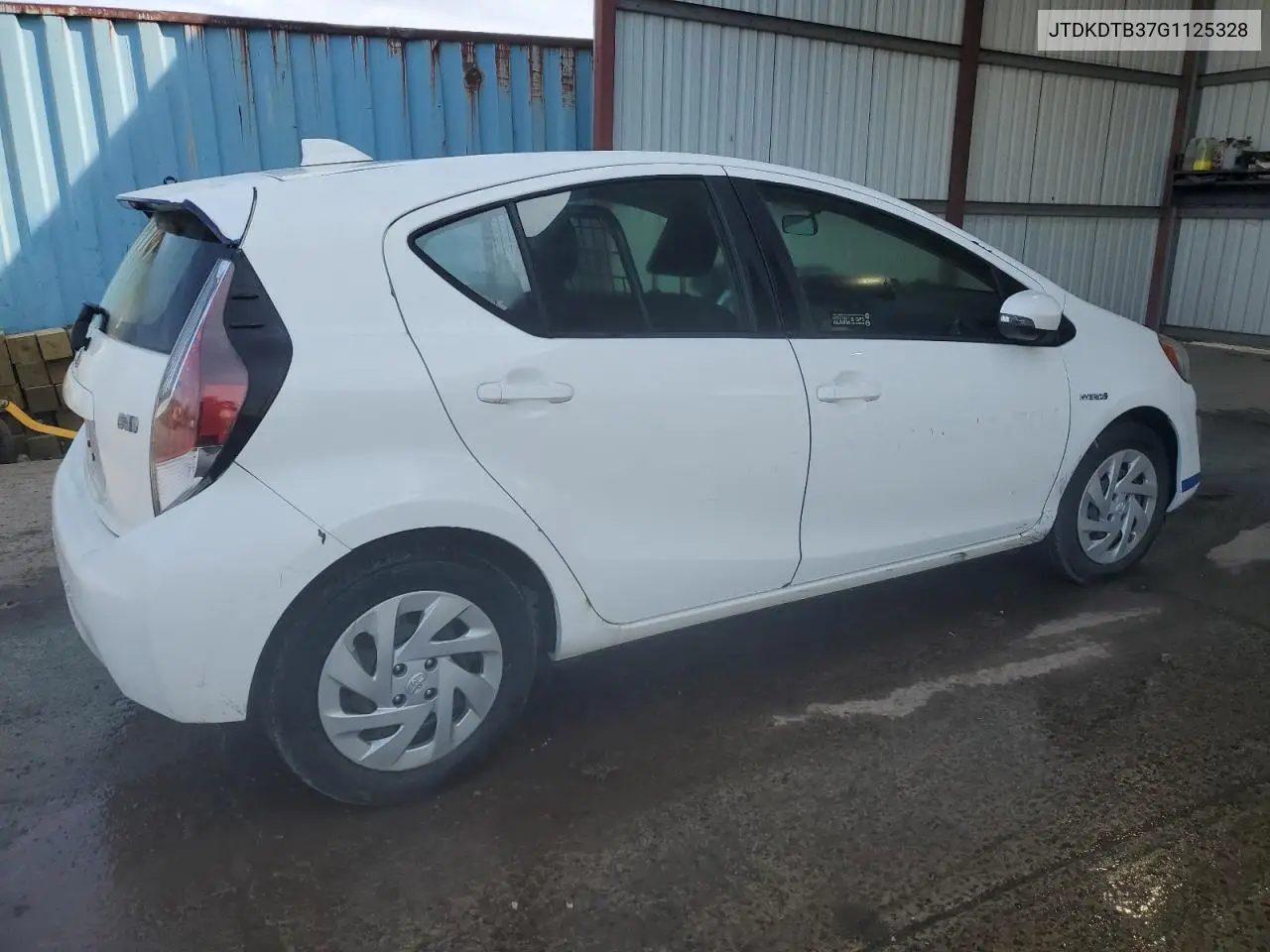 2016 Toyota Prius C VIN: JTDKDTB37G1125328 Lot: 53269985