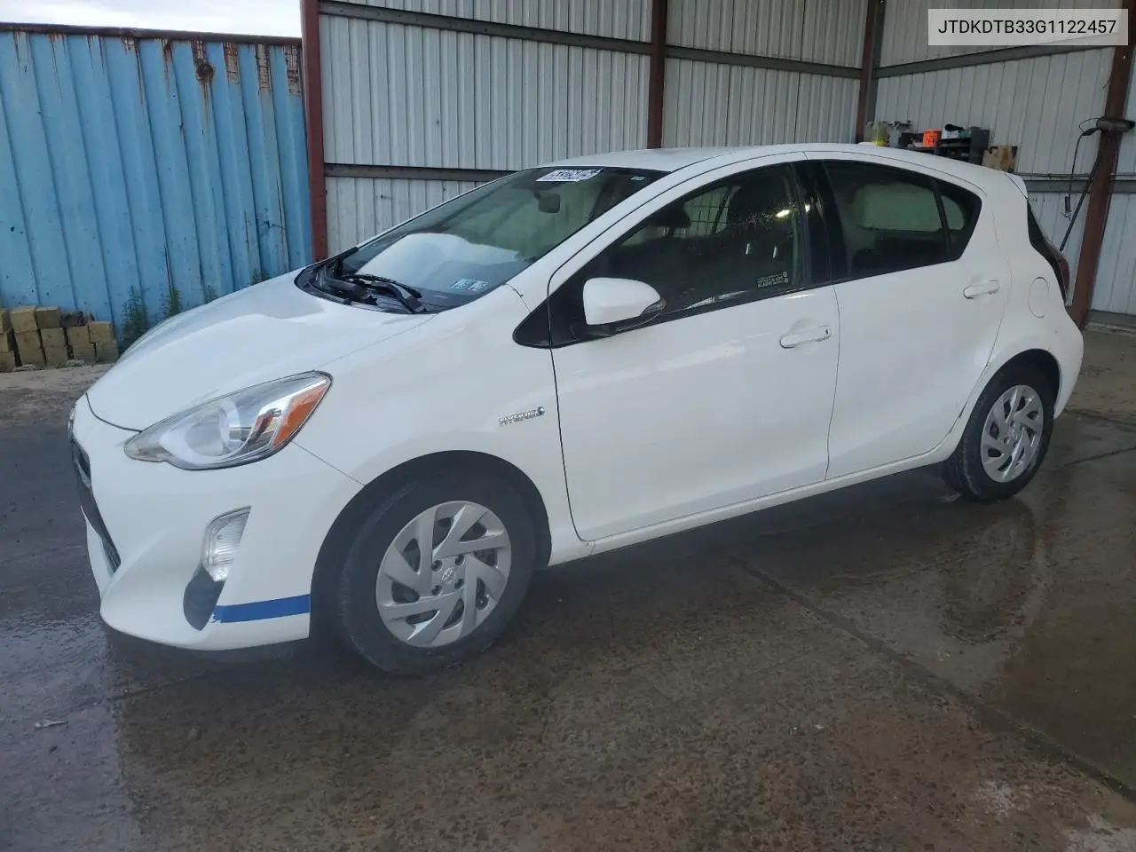 2016 Toyota Prius C VIN: JTDKDTB33G1122457 Lot: 53325405