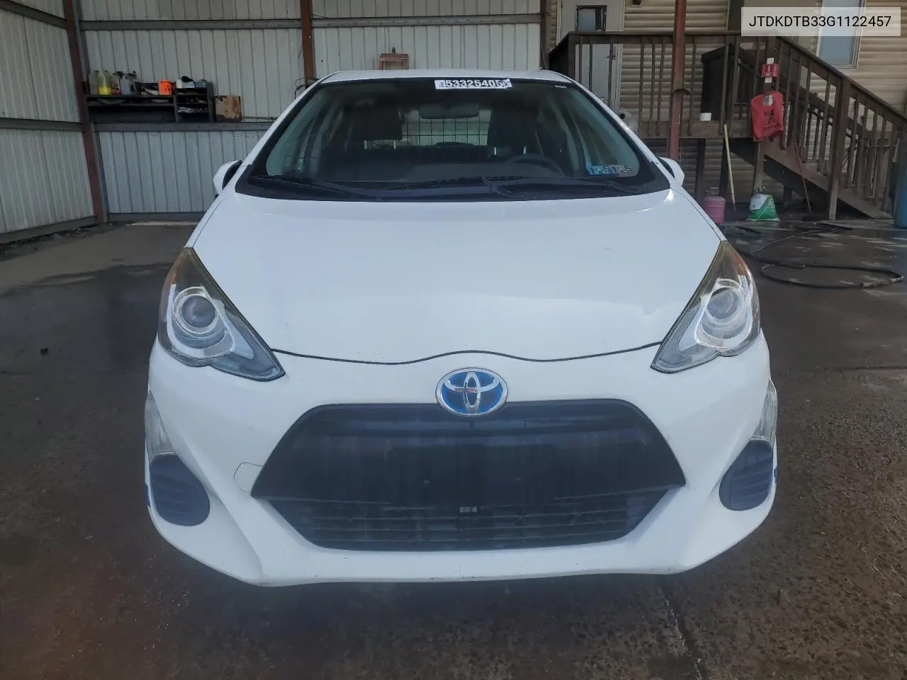 2016 Toyota Prius C VIN: JTDKDTB33G1122457 Lot: 53325405