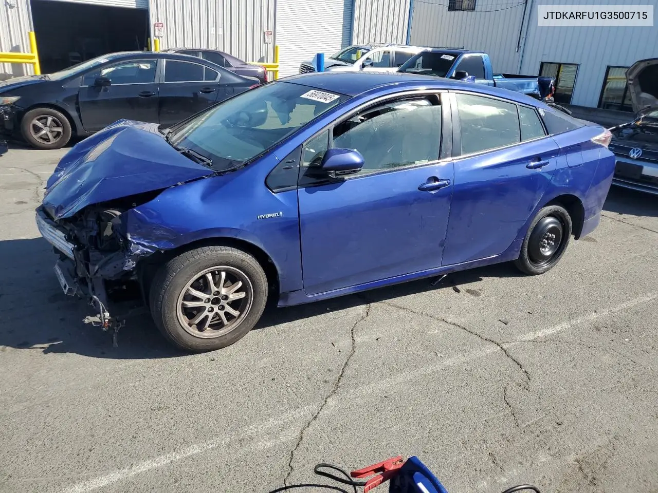2016 Toyota Prius VIN: JTDKARFU1G3500715 Lot: 56970045