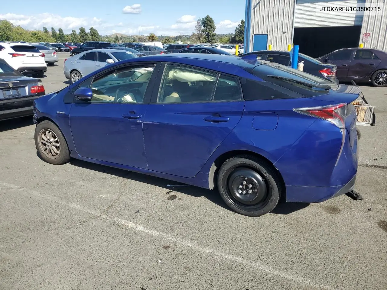 2016 Toyota Prius VIN: JTDKARFU1G3500715 Lot: 56970045