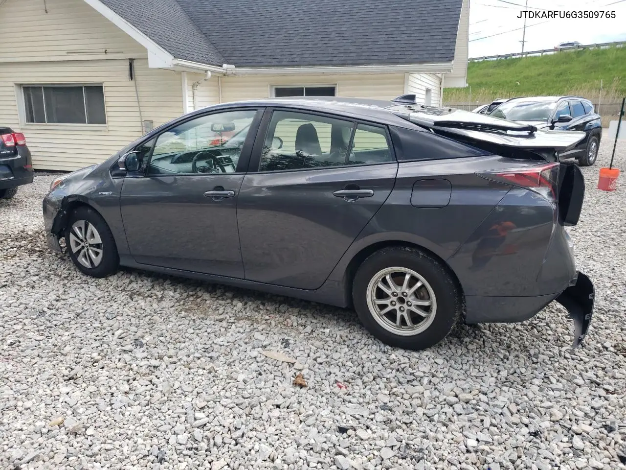 2016 Toyota Prius VIN: JTDKARFU6G3509765 Lot: 57032625