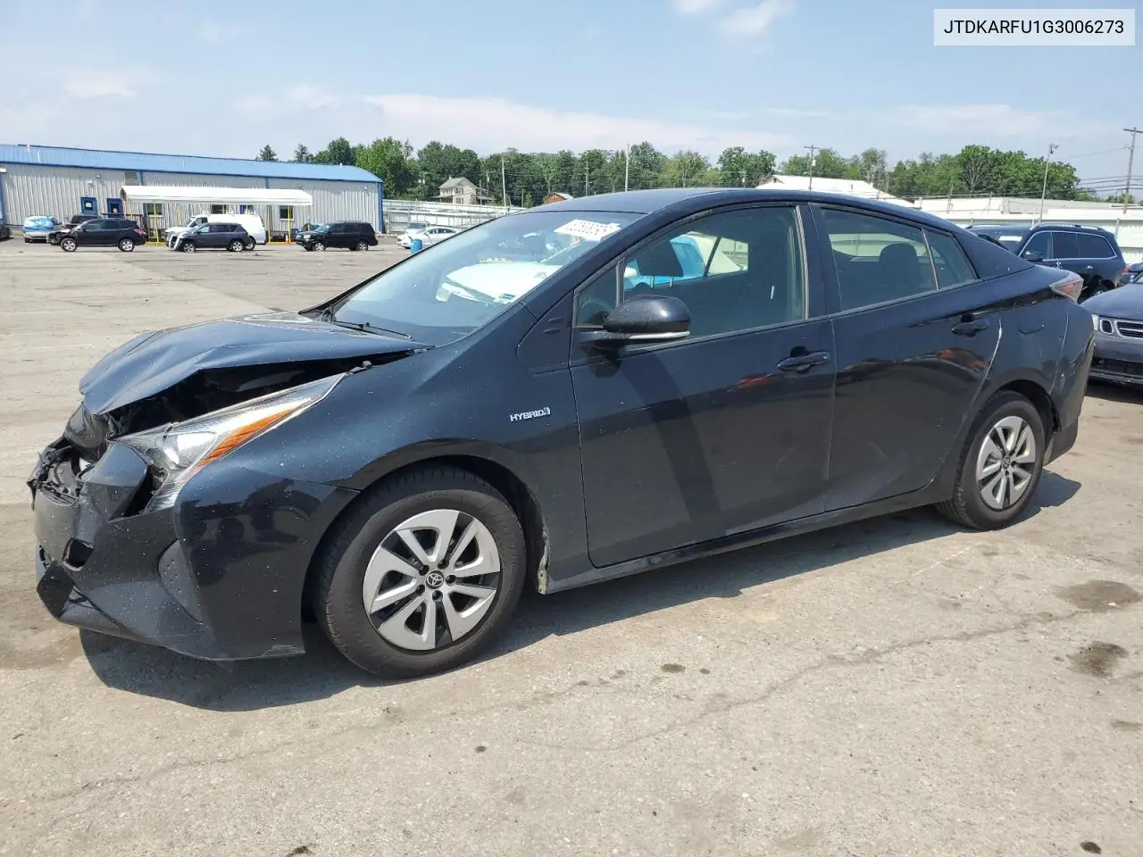 2016 Toyota Prius VIN: JTDKARFU1G3006273 Lot: 62638095