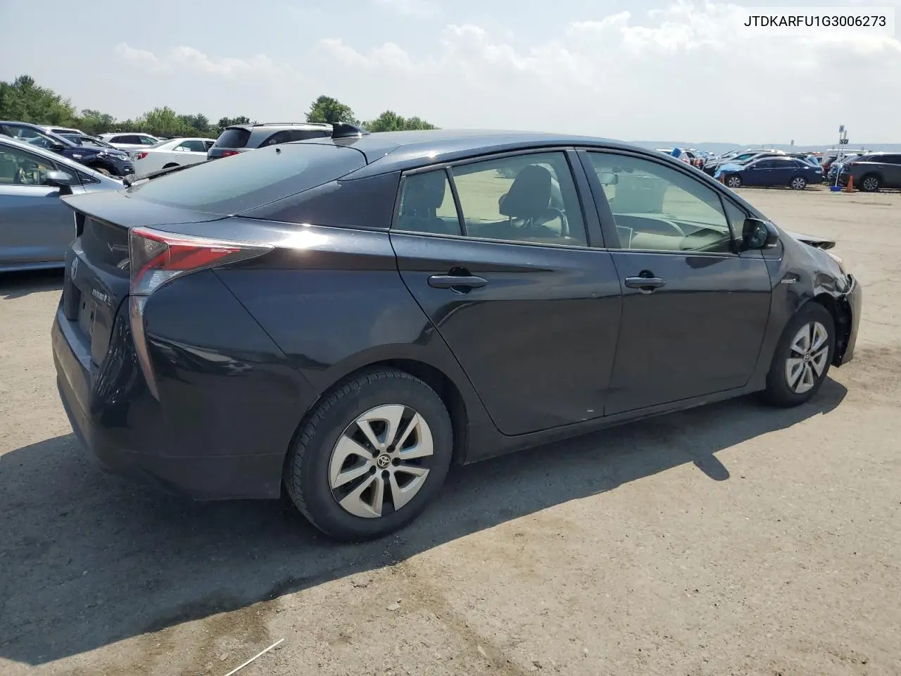 2016 Toyota Prius VIN: JTDKARFU1G3006273 Lot: 62638095