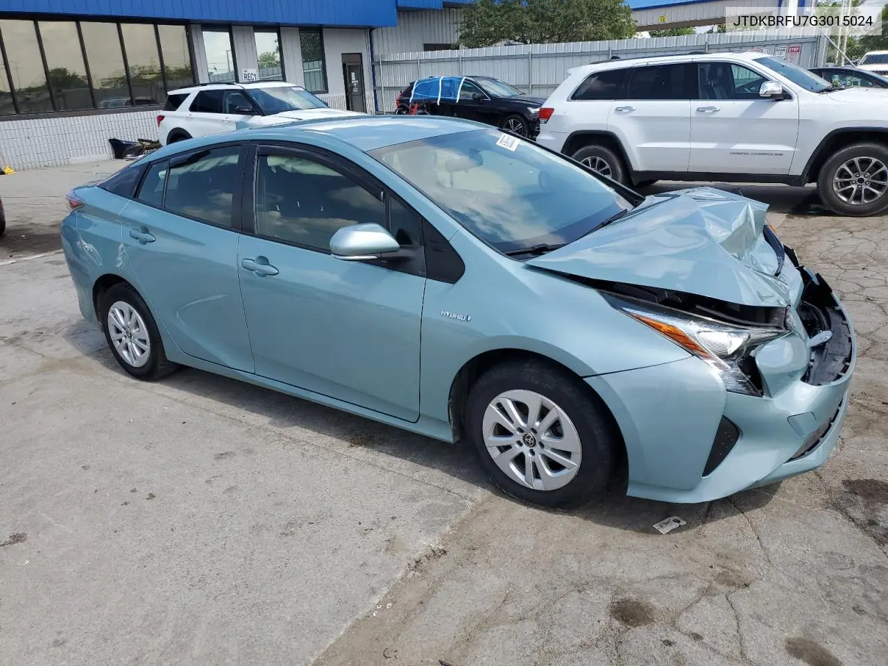 2016 Toyota Prius VIN: JTDKBRFU7G3015024 Lot: 62893555