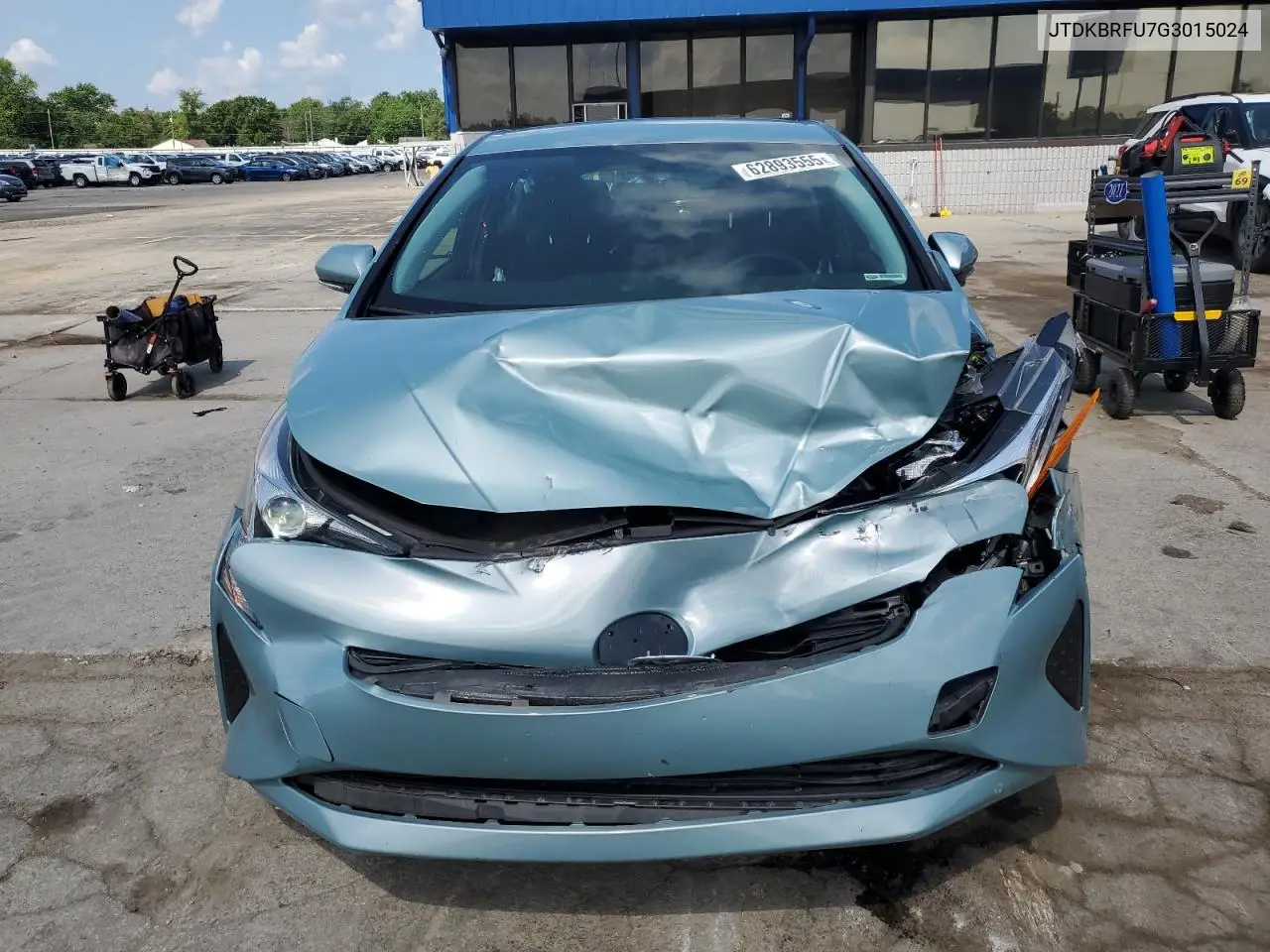 2016 Toyota Prius VIN: JTDKBRFU7G3015024 Lot: 62893555