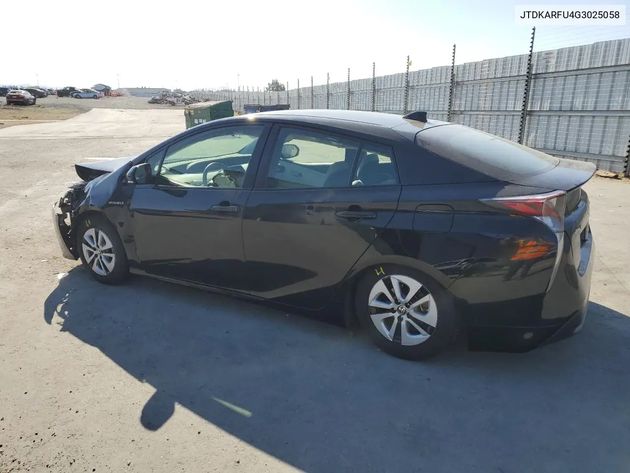 2016 Toyota Prius VIN: JTDKARFU4G3025058 Lot: 63161925