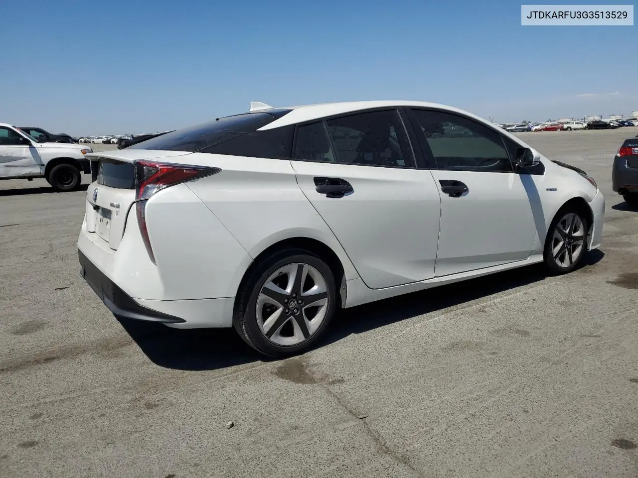 2016 Toyota Prius VIN: JTDKARFU3G3513529 Lot: 63264195