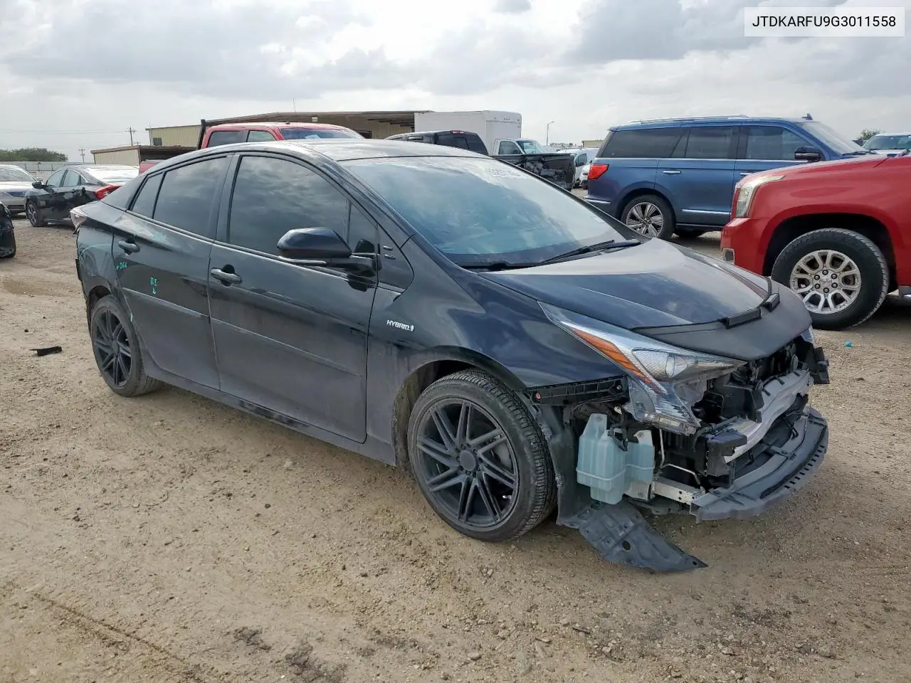 2016 Toyota Prius VIN: JTDKARFU9G3011558 Lot: 63297145