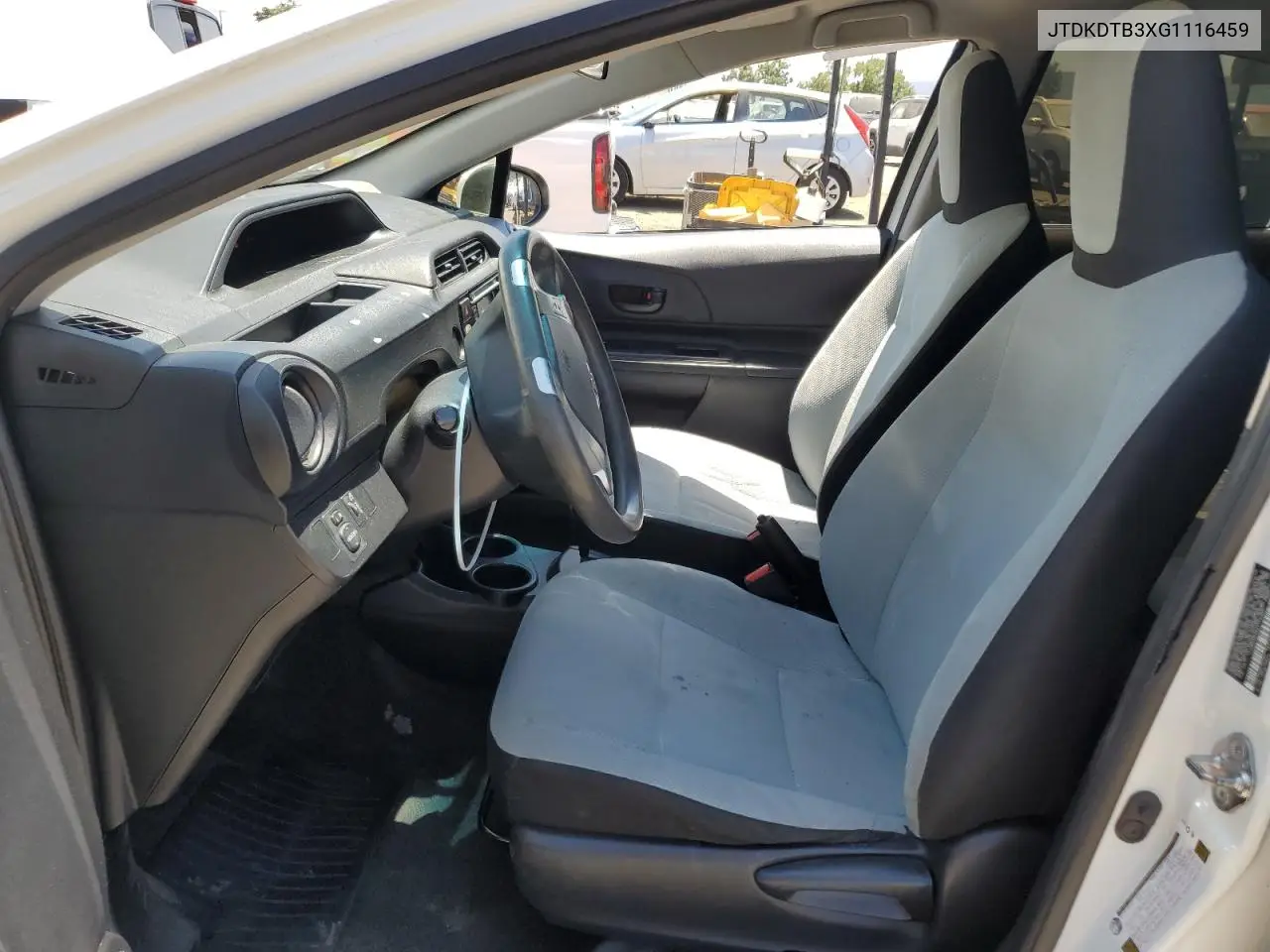 2016 Toyota Prius C VIN: JTDKDTB3XG1116459 Lot: 63313015