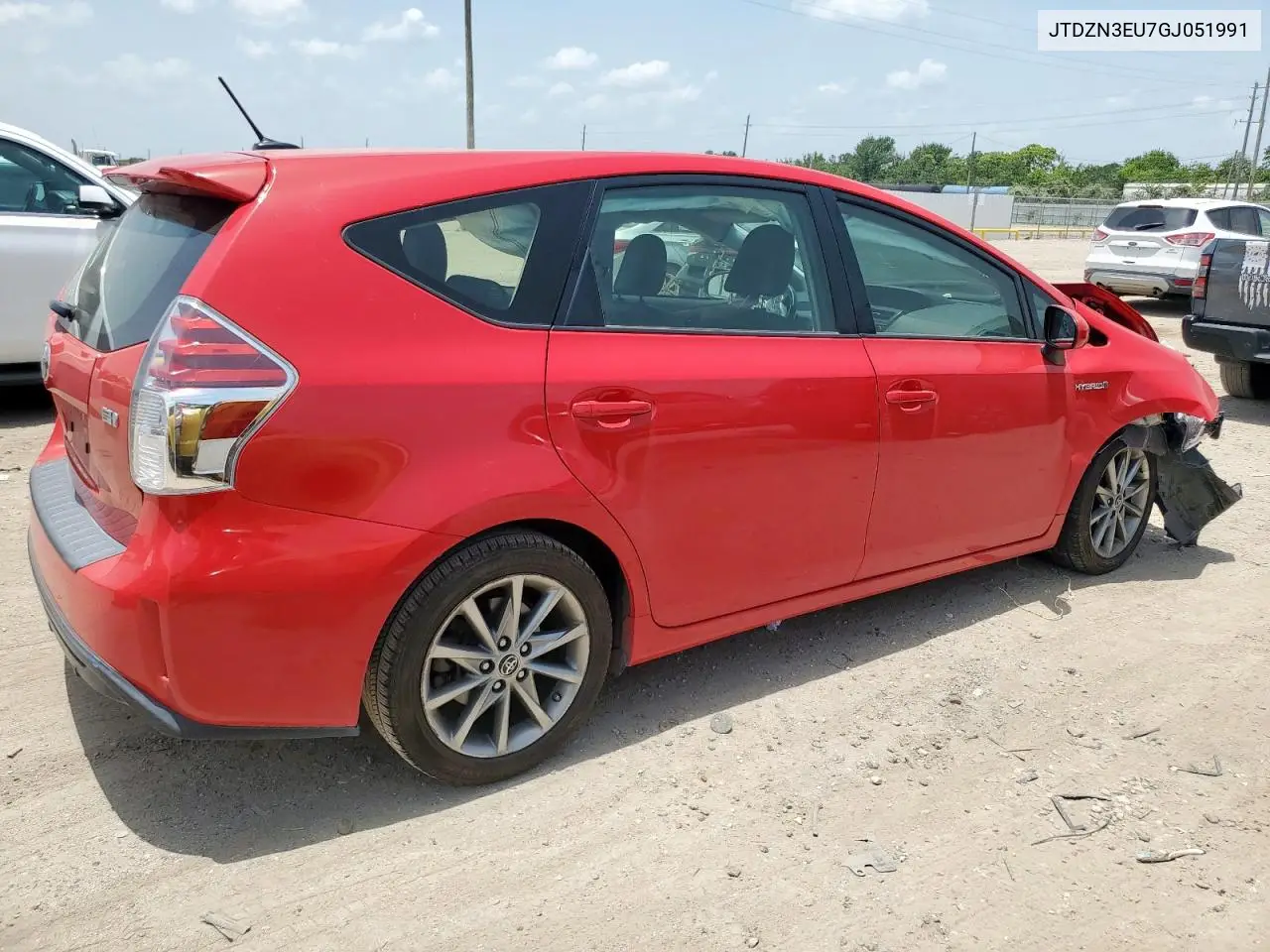 2016 Toyota Prius V VIN: JTDZN3EU7GJ051991 Lot: 63339455