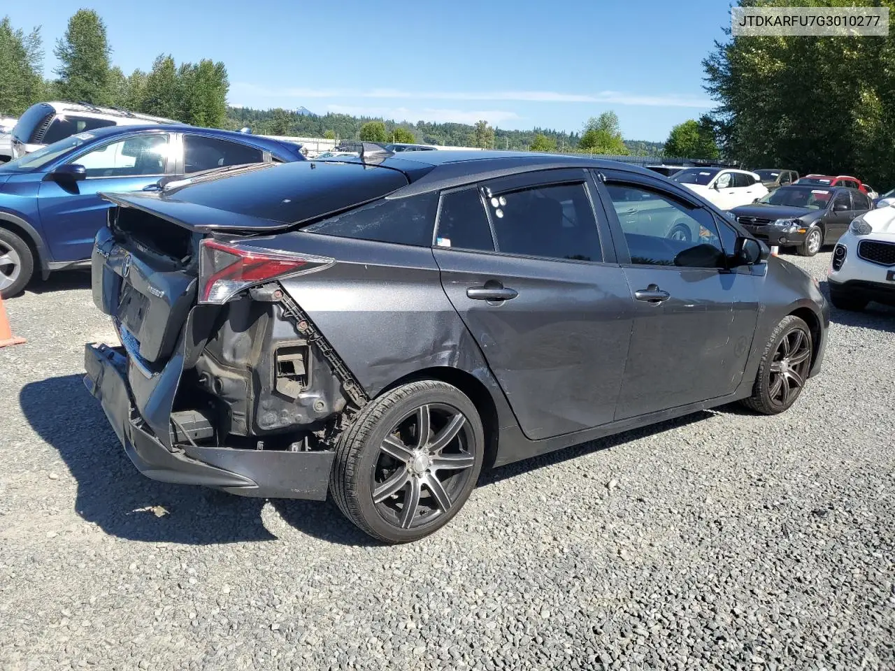 2016 Toyota Prius VIN: JTDKARFU7G3010277 Lot: 63427625