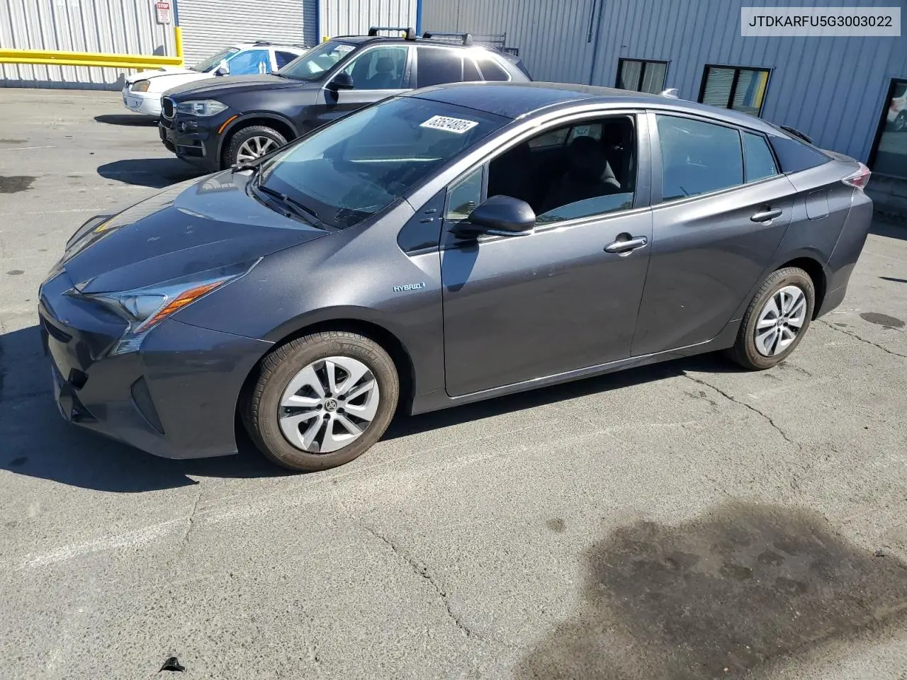 2016 Toyota Prius VIN: JTDKARFU5G3003022 Lot: 63524805