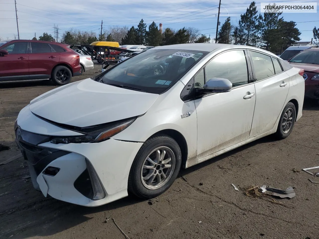 2017 Toyota Prius Prime VIN: JTDKARFP0H3064404 Lot: 43937505
