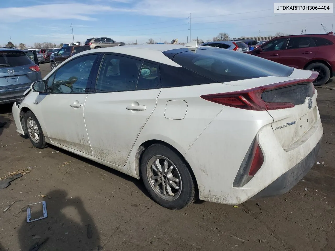 2017 Toyota Prius Prime VIN: JTDKARFP0H3064404 Lot: 43937505