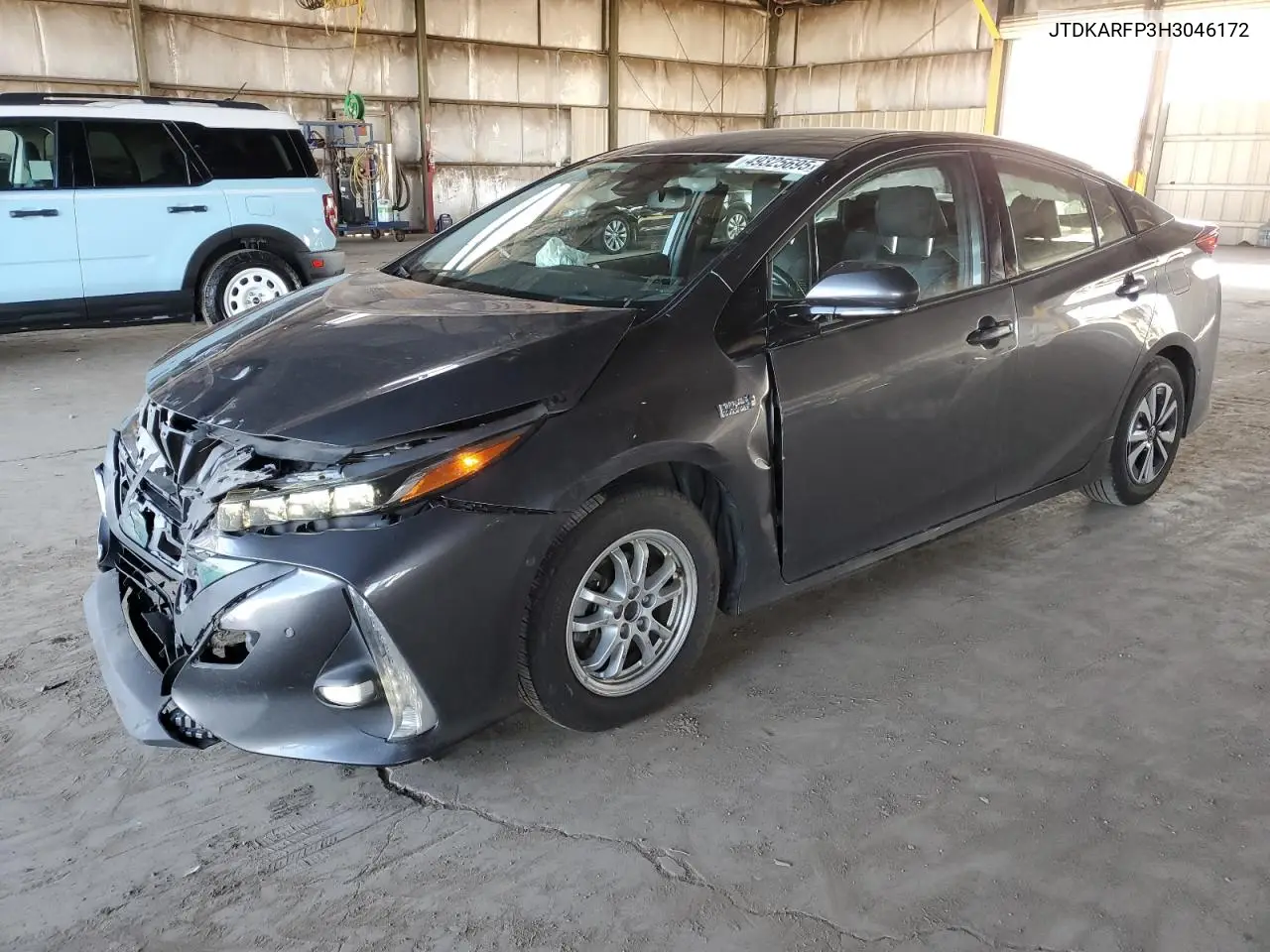 2017 Toyota Prius Prime VIN: JTDKARFP3H3046172 Lot: 49325695