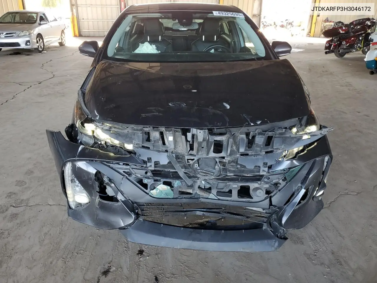 2017 Toyota Prius Prime VIN: JTDKARFP3H3046172 Lot: 49325695