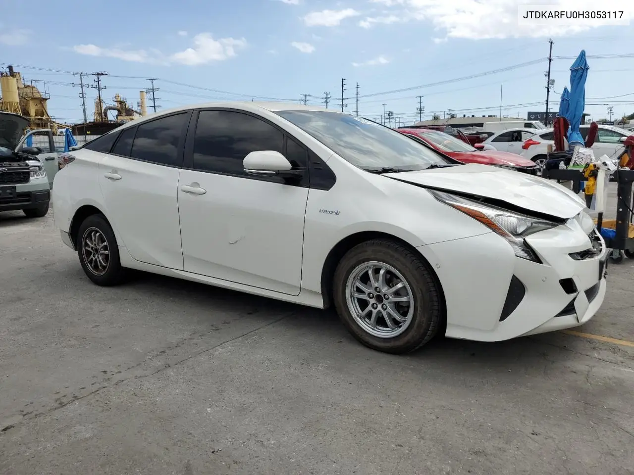 2017 Toyota Prius VIN: JTDKARFU0H3053117 Lot: 53871685