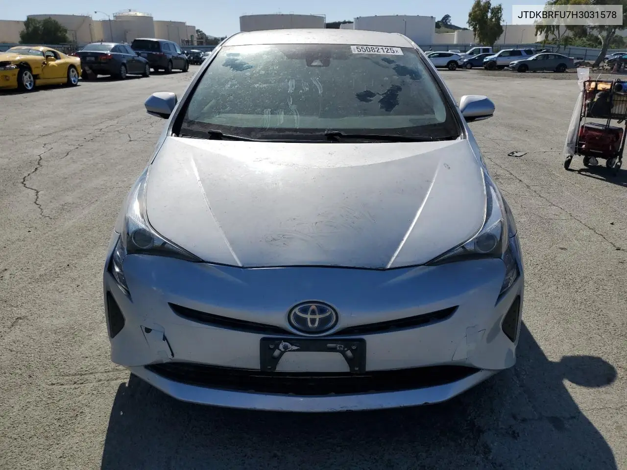 2017 Toyota Prius VIN: JTDKBRFU7H3031578 Lot: 55082125