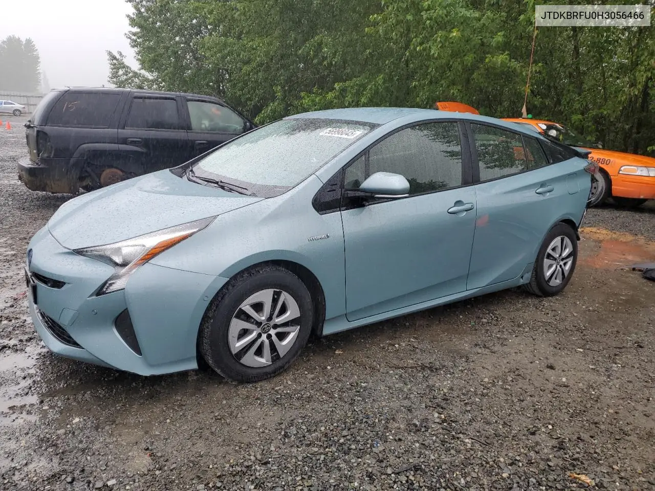 2017 Toyota Prius VIN: JTDKBRFU0H3056466 Lot: 56998045