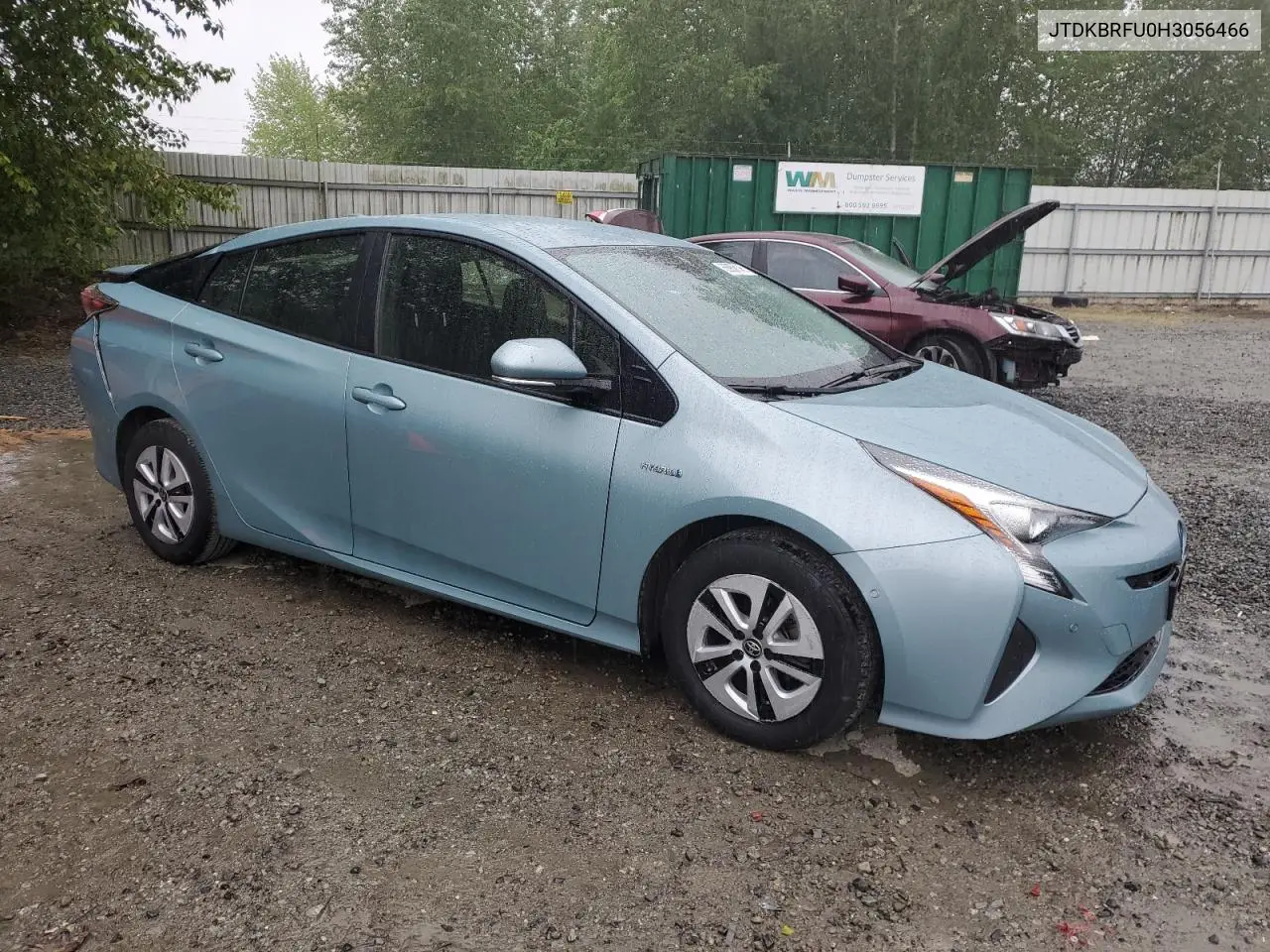 2017 Toyota Prius VIN: JTDKBRFU0H3056466 Lot: 56998045