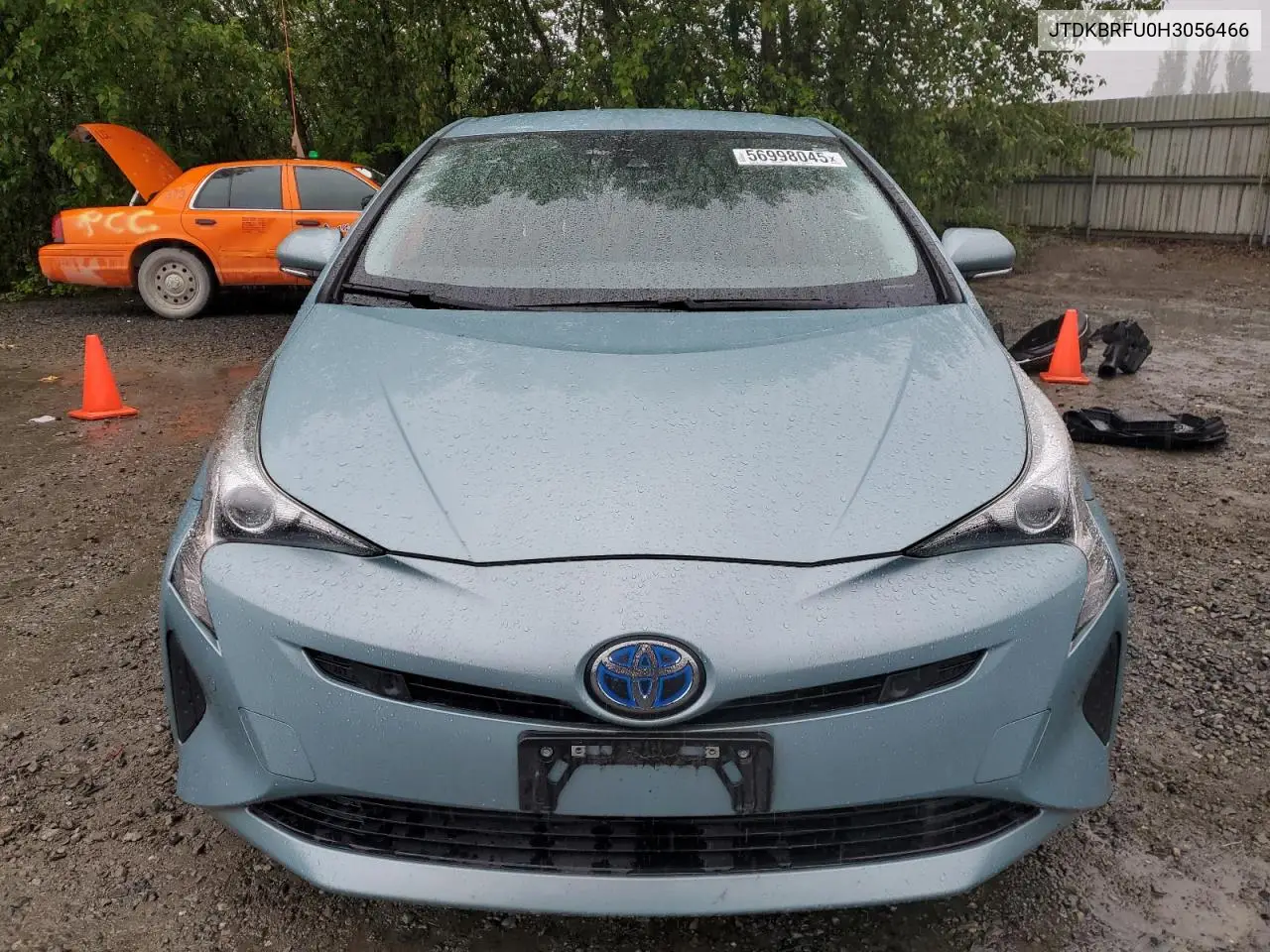 2017 Toyota Prius VIN: JTDKBRFU0H3056466 Lot: 56998045