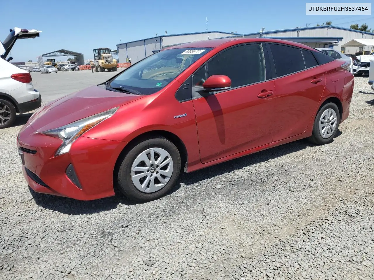 2017 Toyota Prius VIN: JTDKBRFU2H3537464 Lot: 60339785