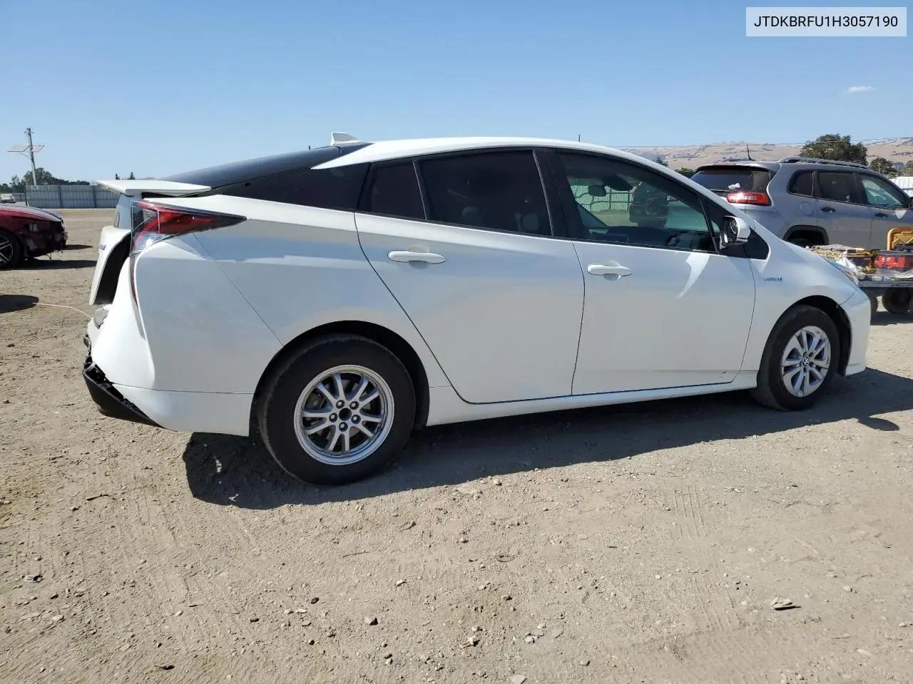 2017 Toyota Prius VIN: JTDKBRFU1H3057190 Lot: 62932025