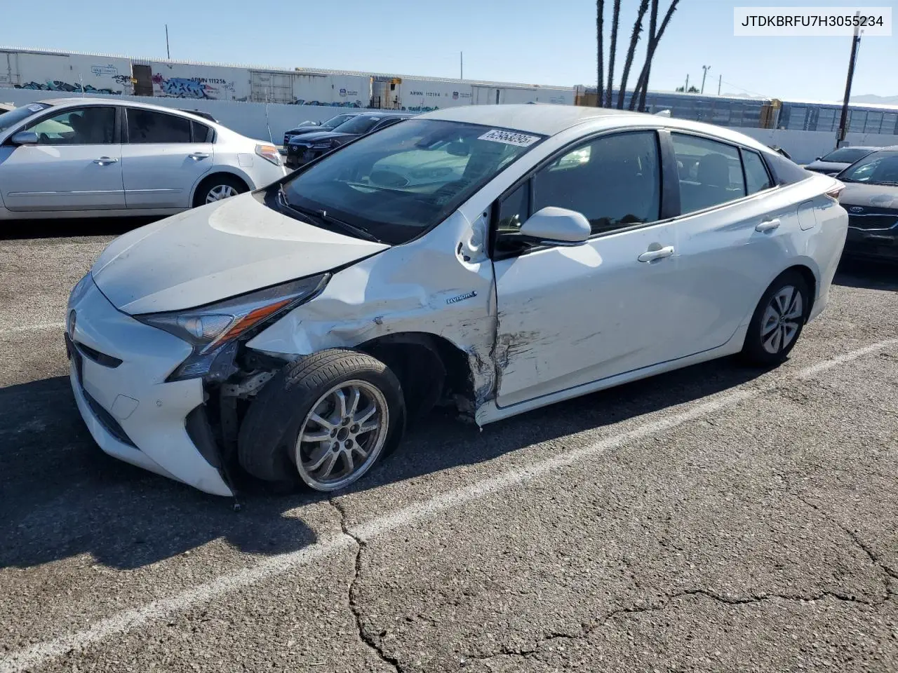 2017 Toyota Prius VIN: JTDKBRFU7H3055234 Lot: 62953295