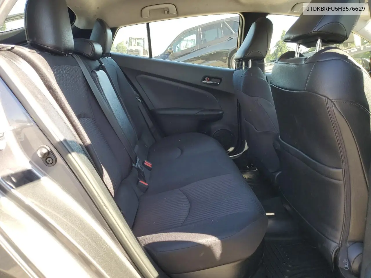 2017 Toyota Prius VIN: JTDKBRFU5H3576629 Lot: 63038995