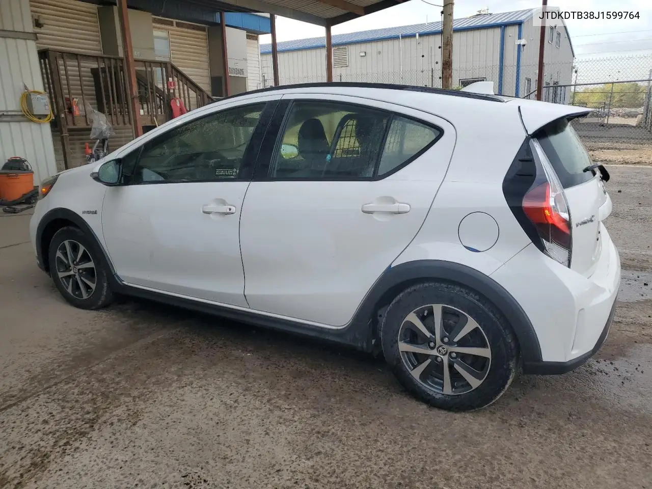 2018 Toyota Prius C VIN: JTDKDTB38J1599764 Lot: 53269995