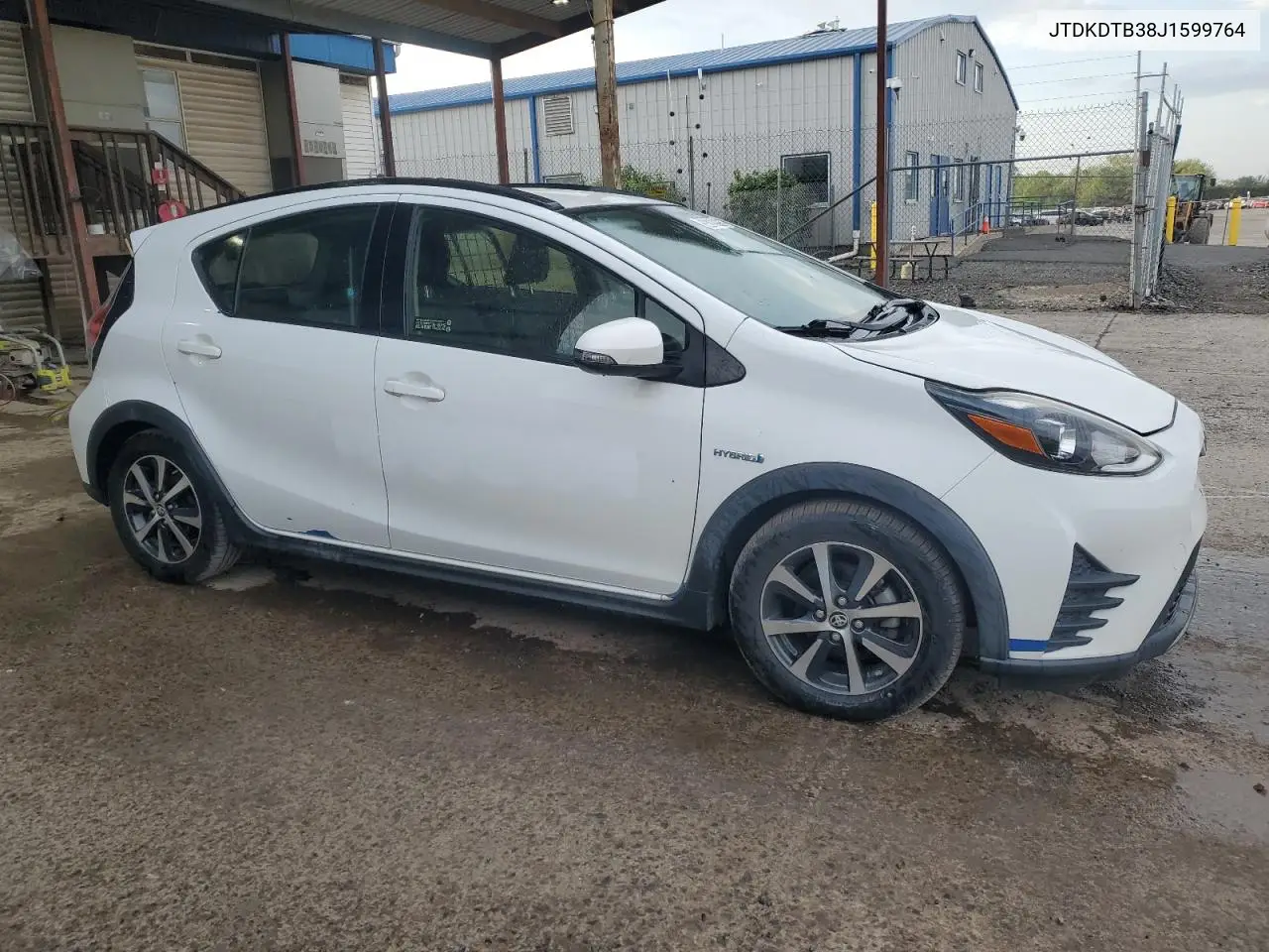 2018 Toyota Prius C VIN: JTDKDTB38J1599764 Lot: 53269995