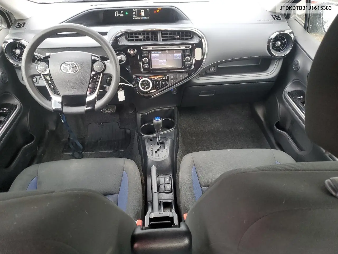 2018 Toyota Prius C VIN: JTDKDTB31J1615383 Lot: 53670125