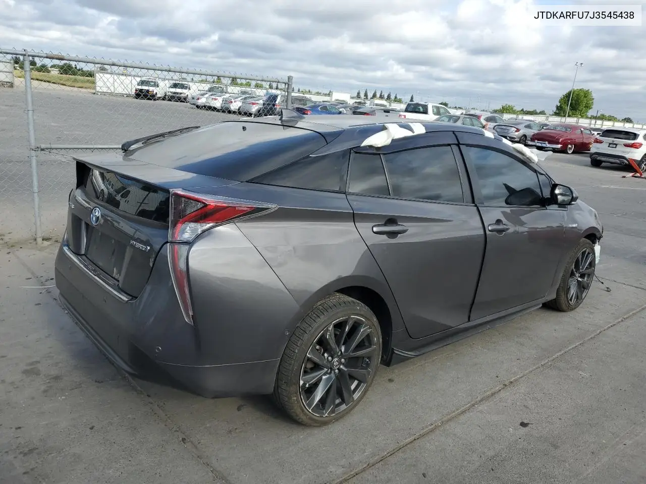2018 Toyota Prius VIN: JTDKARFU7J3545438 Lot: 54608925