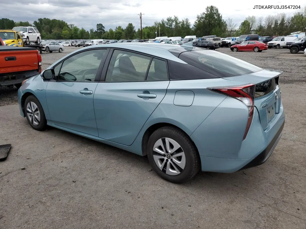 2018 Toyota Prius VIN: JTDKARFU3J3547204 Lot: 56529285