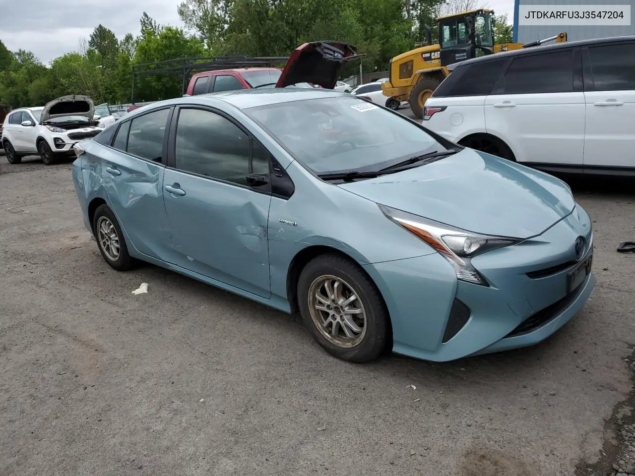 2018 Toyota Prius VIN: JTDKARFU3J3547204 Lot: 56529285