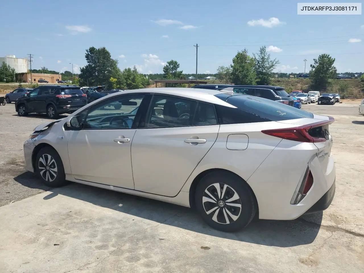 2018 Toyota Prius Prime VIN: JTDKARFP3J3081171 Lot: 61595995