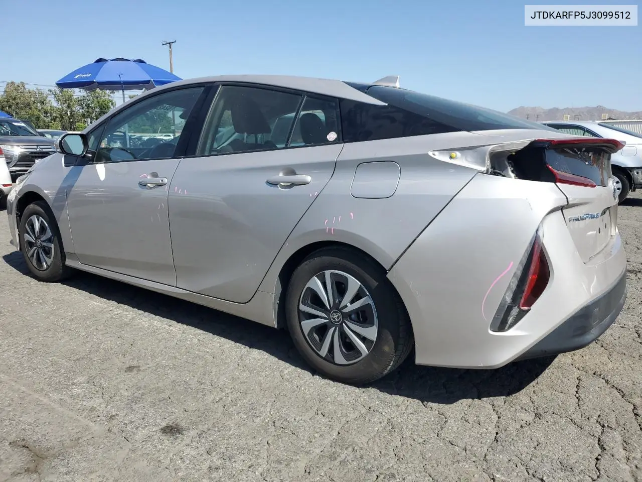 2018 Toyota Prius Prime VIN: JTDKARFP5J3099512 Lot: 62424845