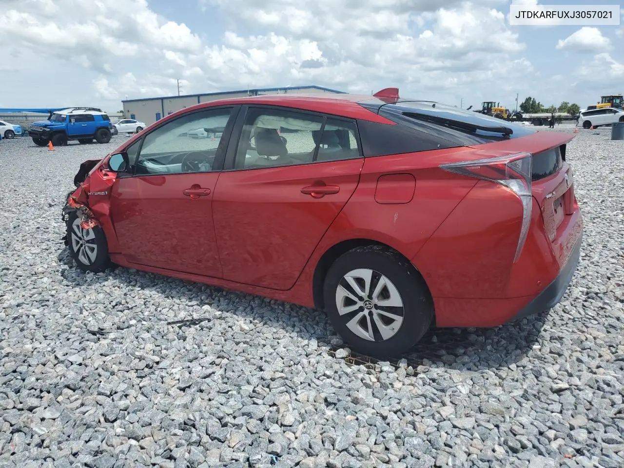 2018 Toyota Prius VIN: JTDKARFUXJ3057021 Lot: 62875635