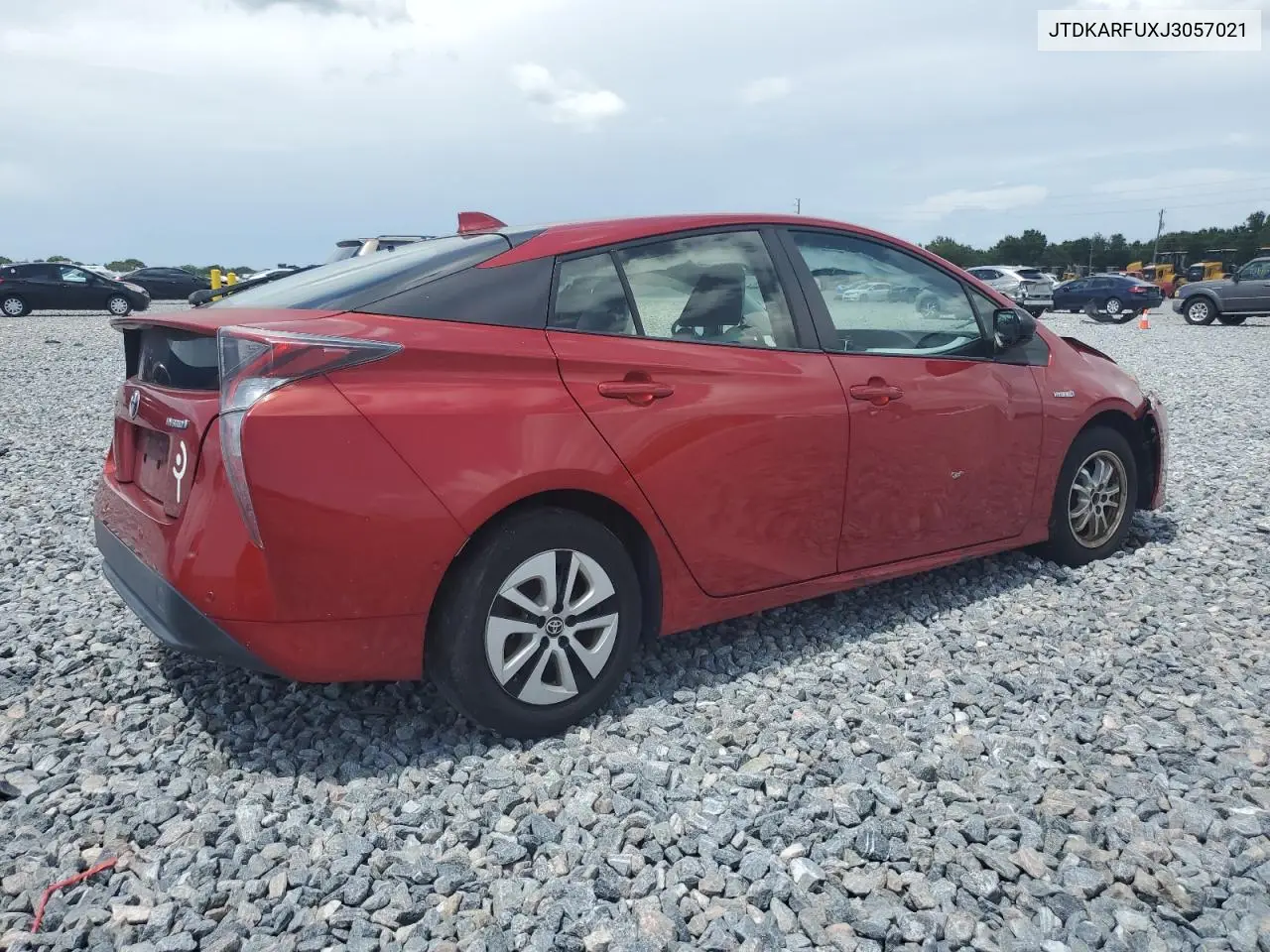 2018 Toyota Prius VIN: JTDKARFUXJ3057021 Lot: 62875635
