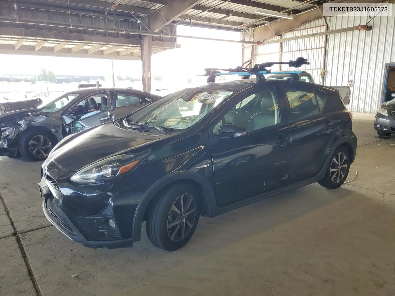 2018 Toyota Prius C VIN: JTDKDTB33J1605373 Lot: 63083135