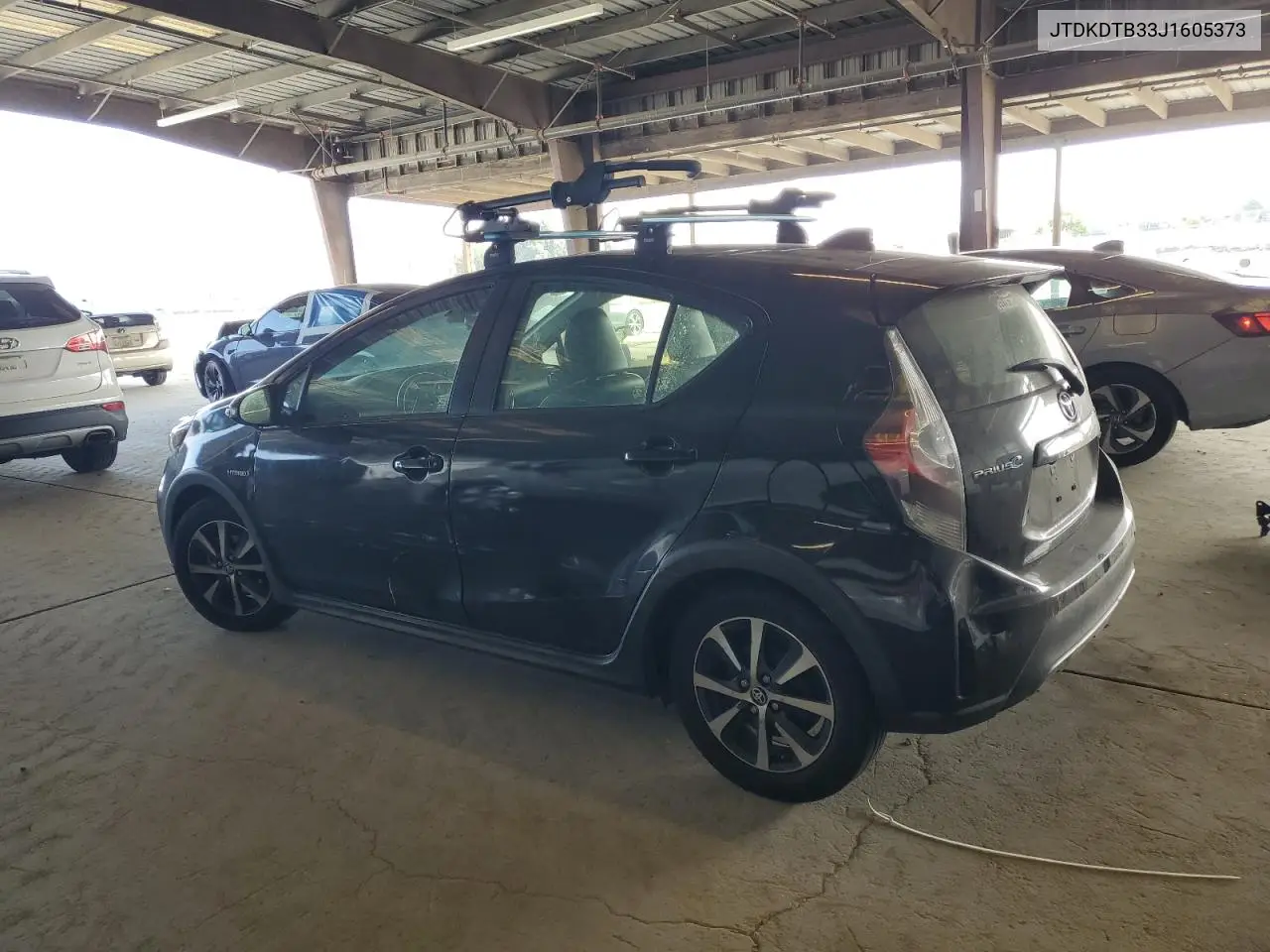 2018 Toyota Prius C VIN: JTDKDTB33J1605373 Lot: 63083135