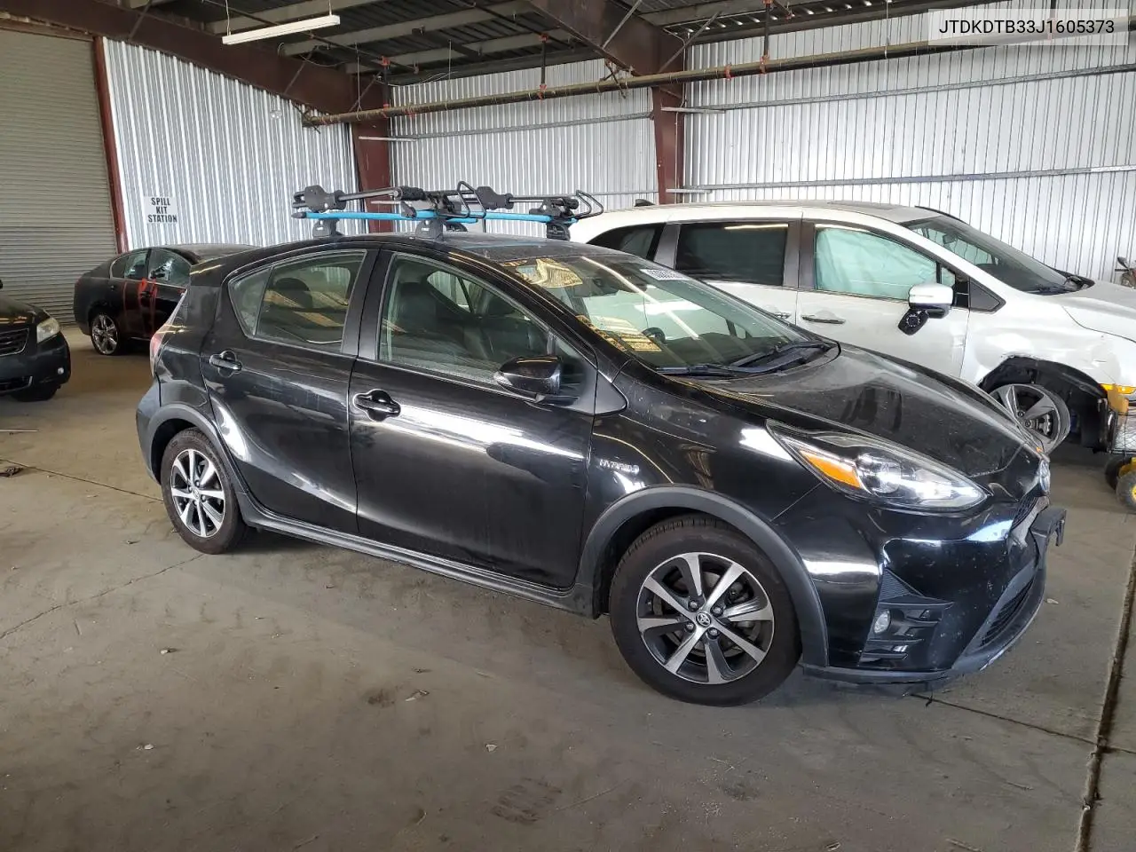 2018 Toyota Prius C VIN: JTDKDTB33J1605373 Lot: 63083135